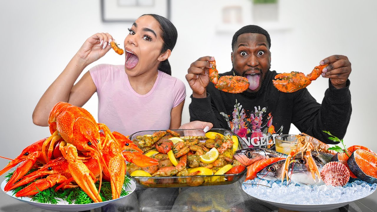 Couples Seafood Mukbang! *Life Update*