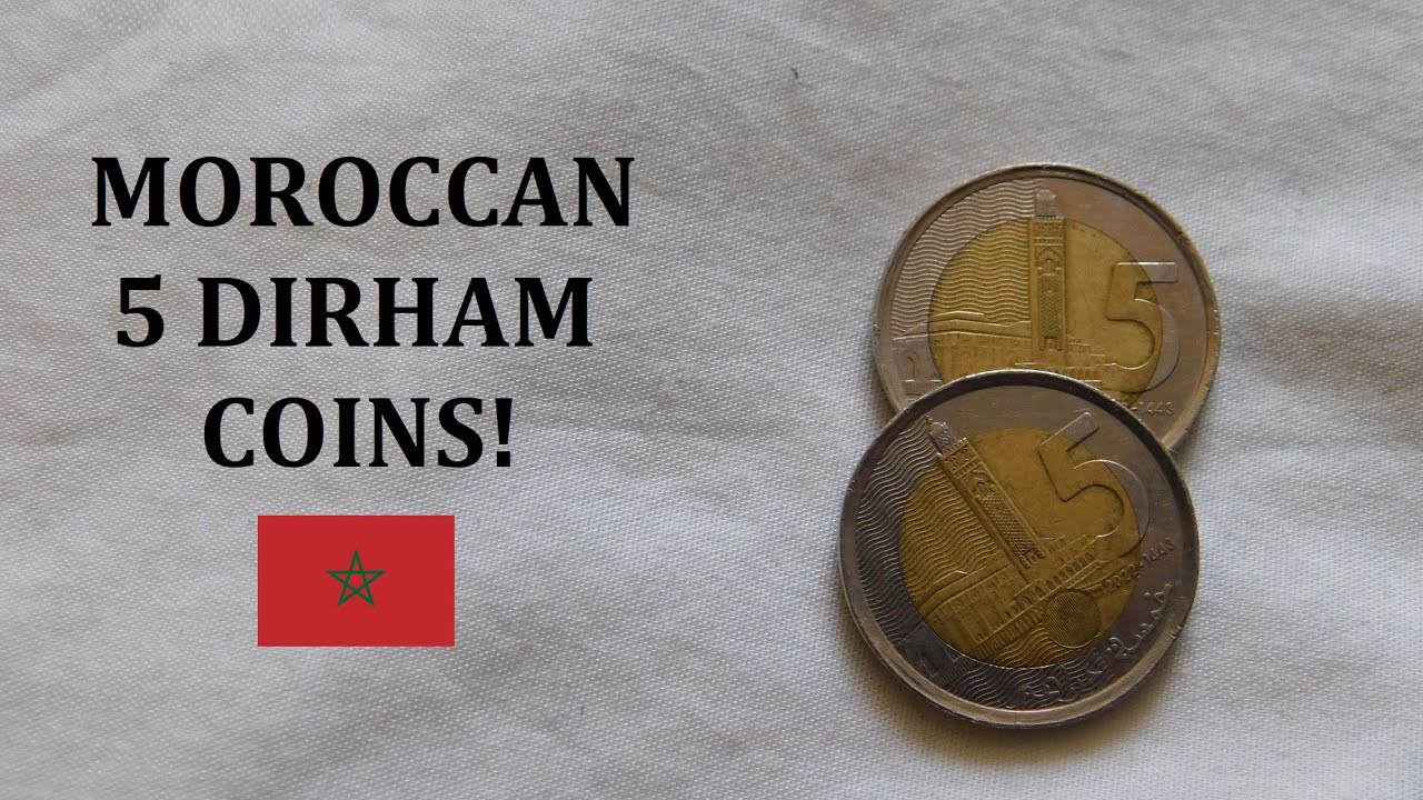 Morocco 5 Dirham Coins! #WORLDCOINS