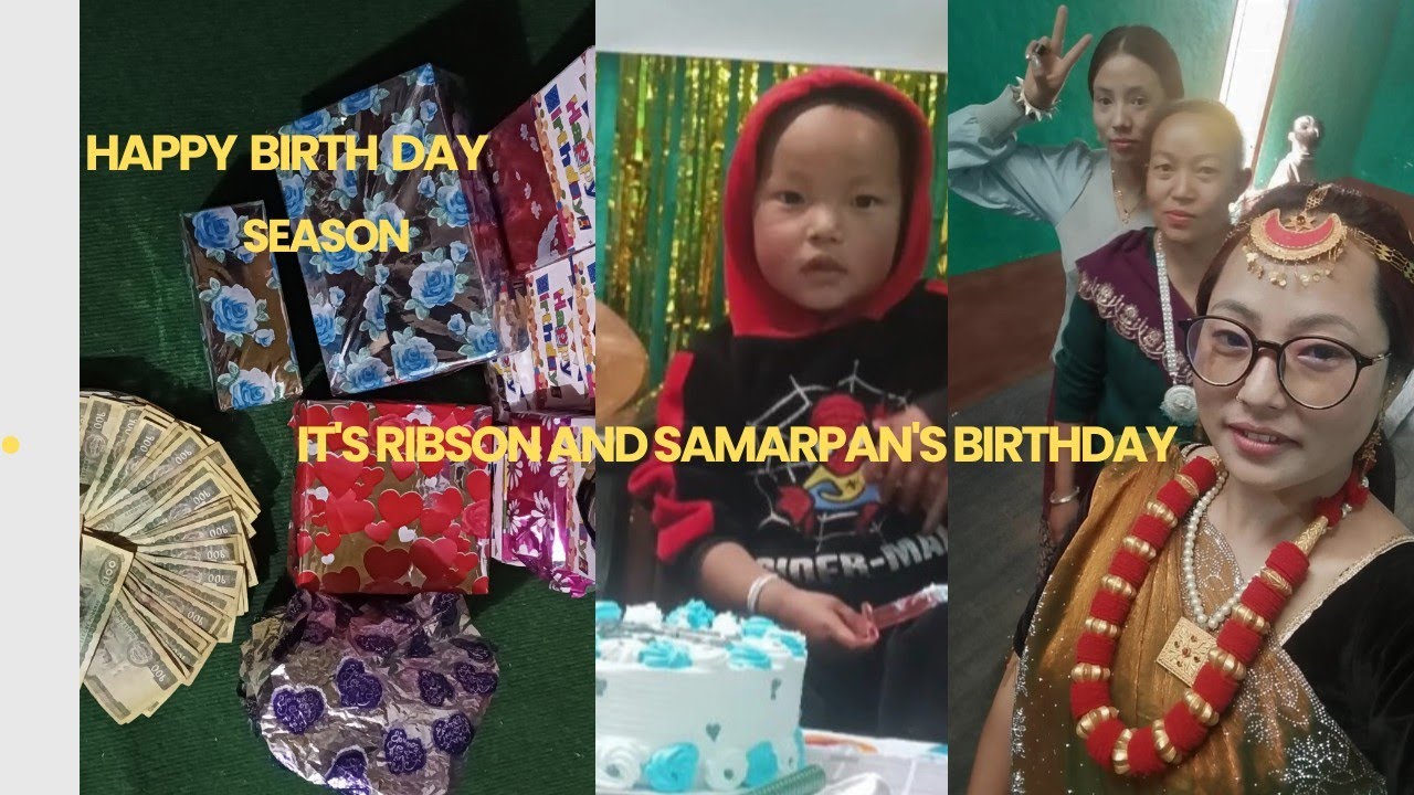 2nd happy birthday samarpan and ribson.