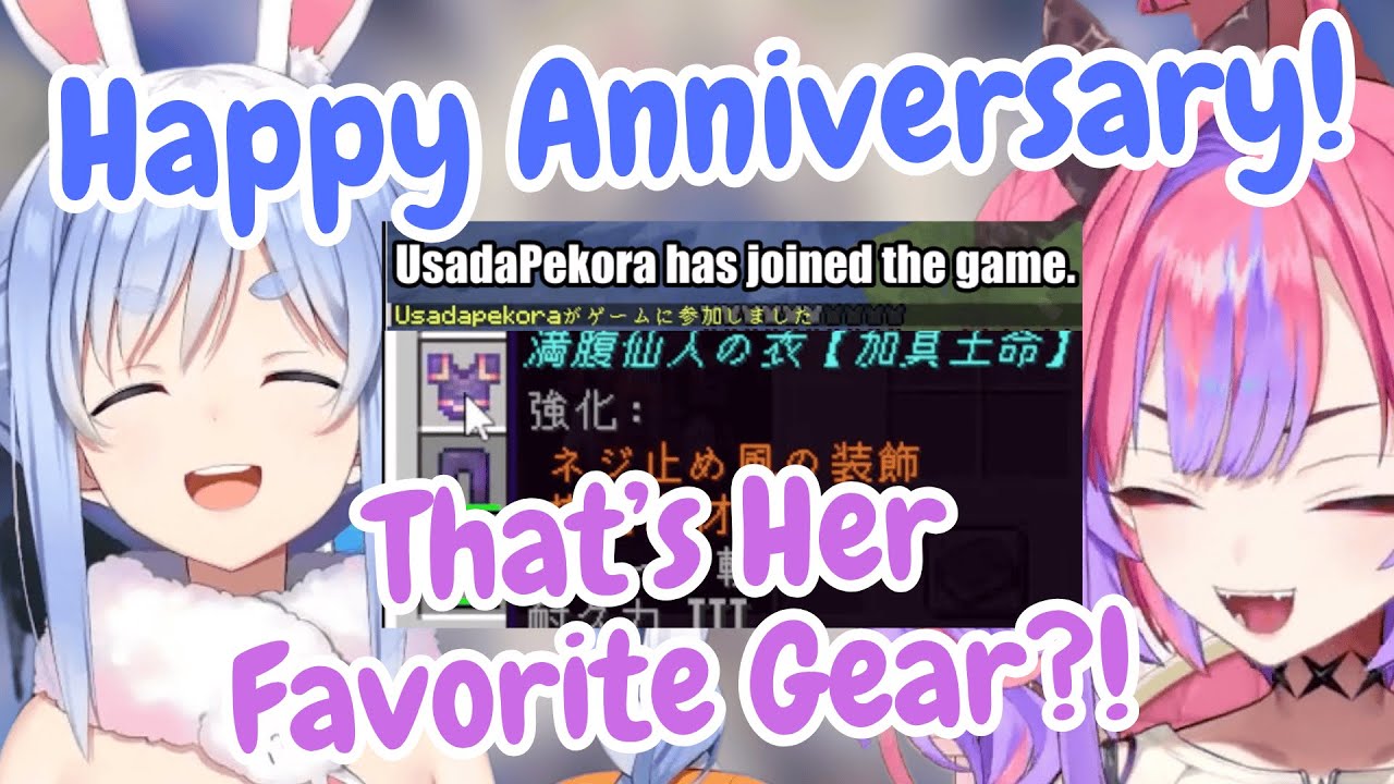 Pekora Logs In Just to Surprise (and Pranks) Vivi on Her Anniversary!