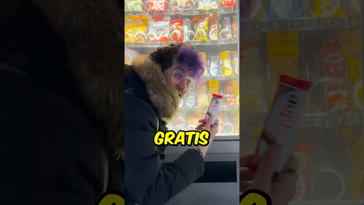 Trick F&uuml;r Gratis Snacks Vom Automaten
