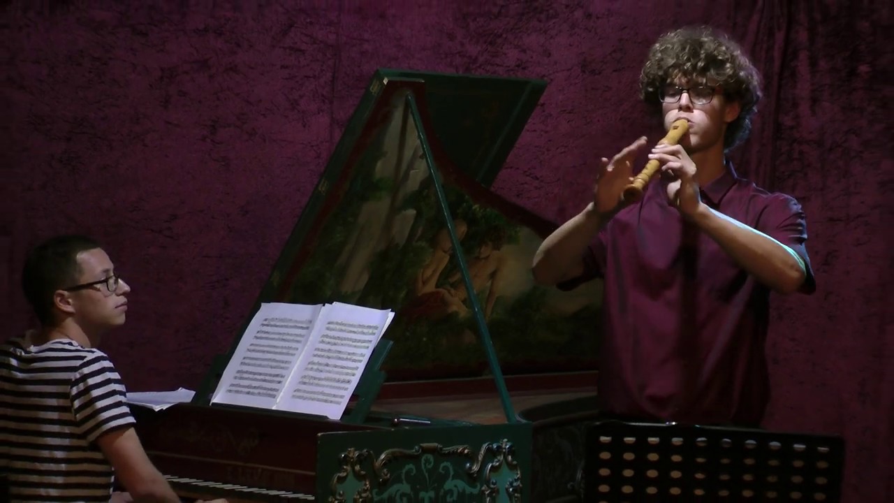 Francesco Barsanti 2nd Sonata for Alto recorder by Evyatar Baruch