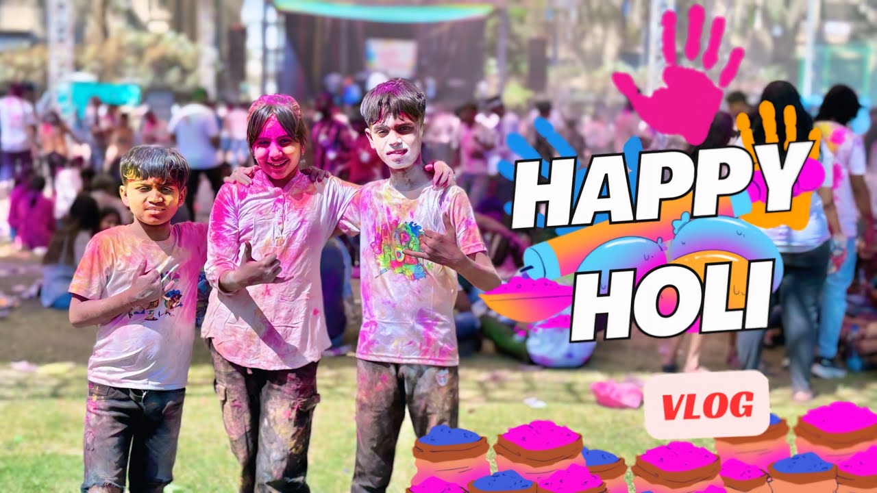 Holi Vlog🌈❤️|| Tappu Parmar Vlog || #tappuparmar #explore #vlog