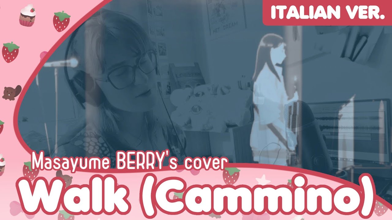 【Walk (Cammino) // SHIRONEKODO // The Colors Within (きみの色) // ITALIAN VERSION】vocal cover【歌ってみた】