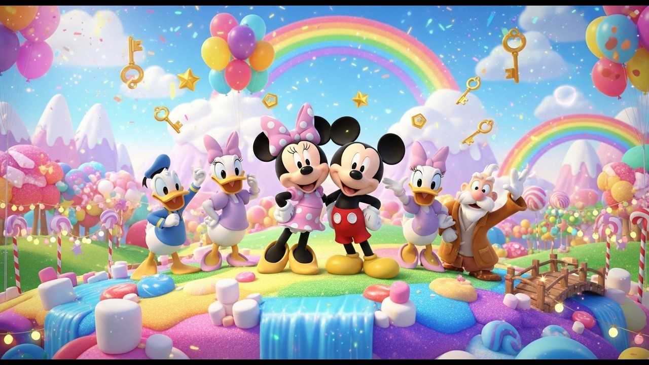 🌟 Mickey Mouse   & Friends’ Magical Adventure with Grandpa and the Seven Keys of Success 🌟