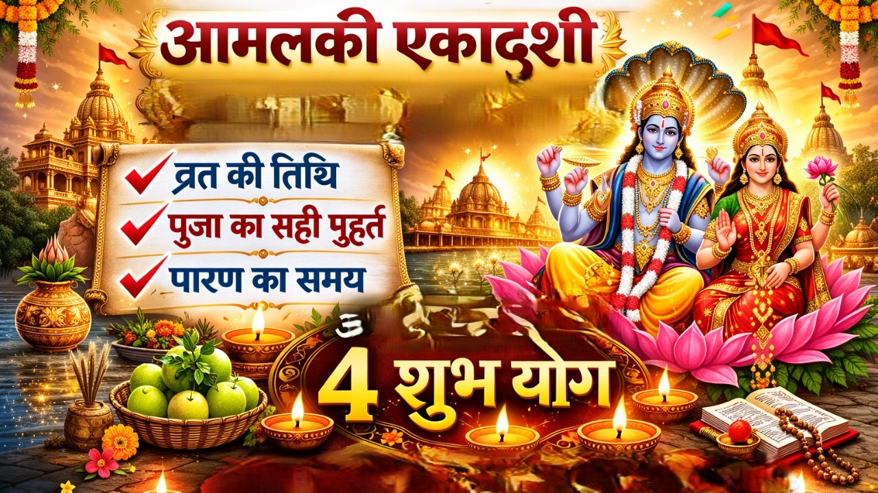 Amalaki Ekadashi 2026:कब है?जानें सही तारीख,पूजा का शुभ मुहूर्त और पारण का समय |आमलकी एकादशी #video