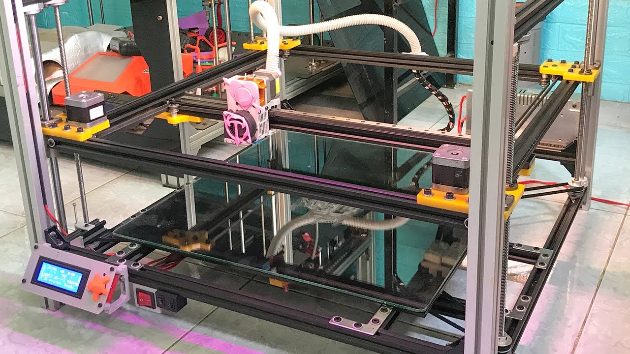 DIY máy in 3D cỡ lớn | Diy 3D printing CoreXY | TB3D