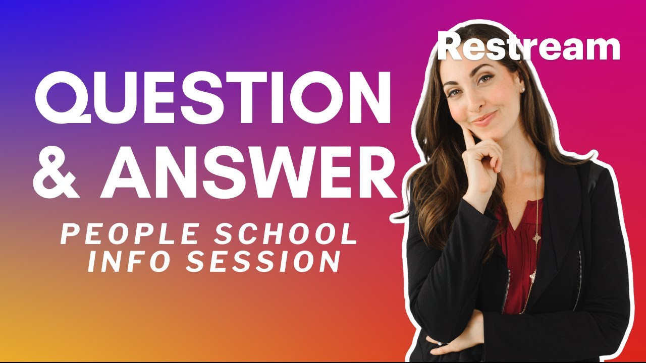 People School Info Session + Q&A