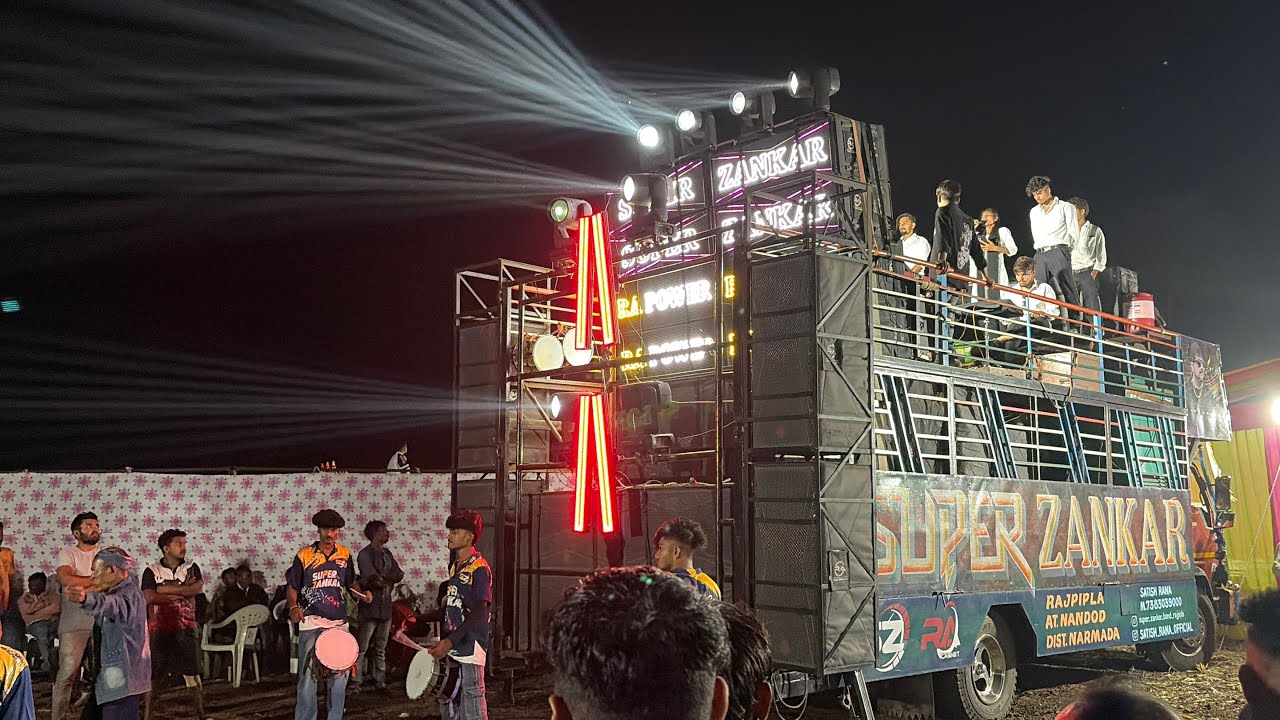 SUPER ZANKAR BAND LIVE 🛑AT DHAMANDRA