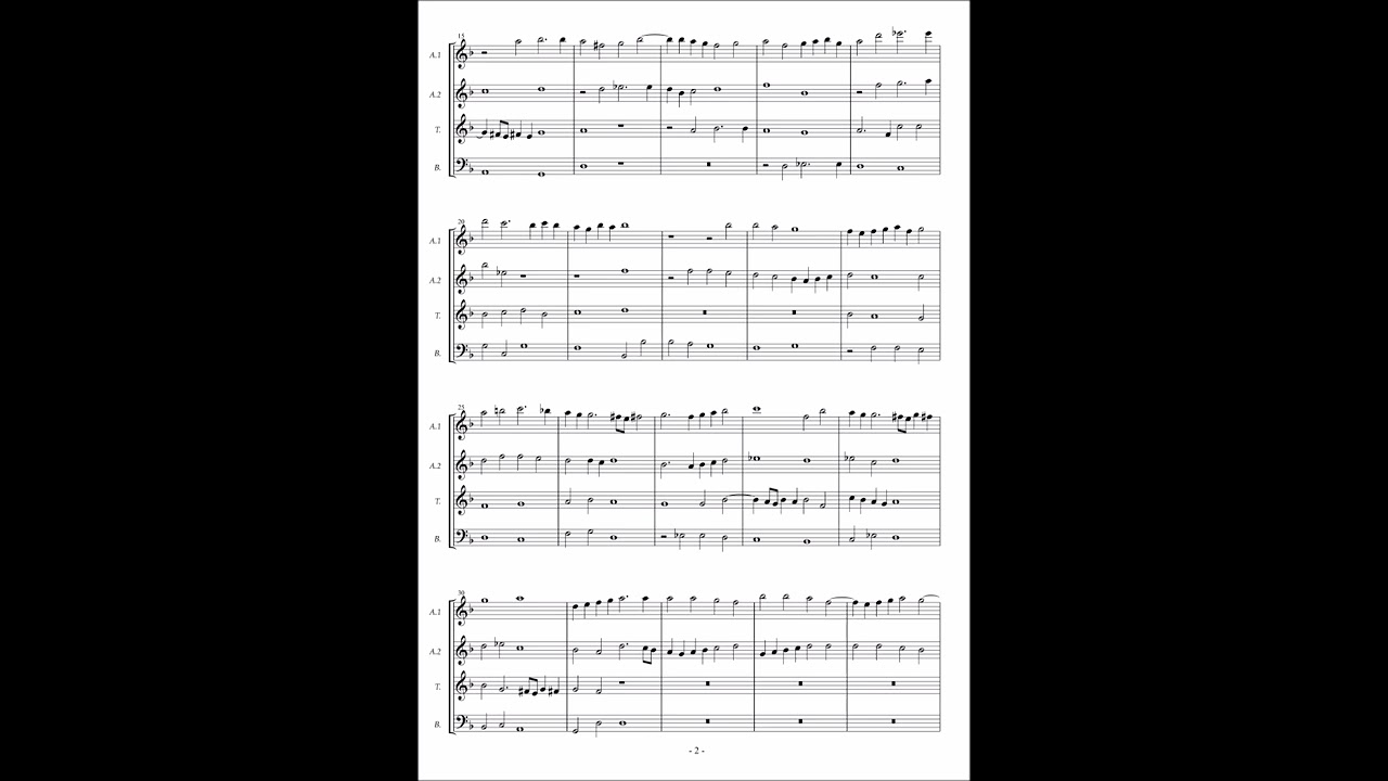 Girolamo Cavazzoni, Intavolatura cioe Rec. Can. Him. Magnifi. Lib.1 No.5 Canzon sopra Ile belle bon