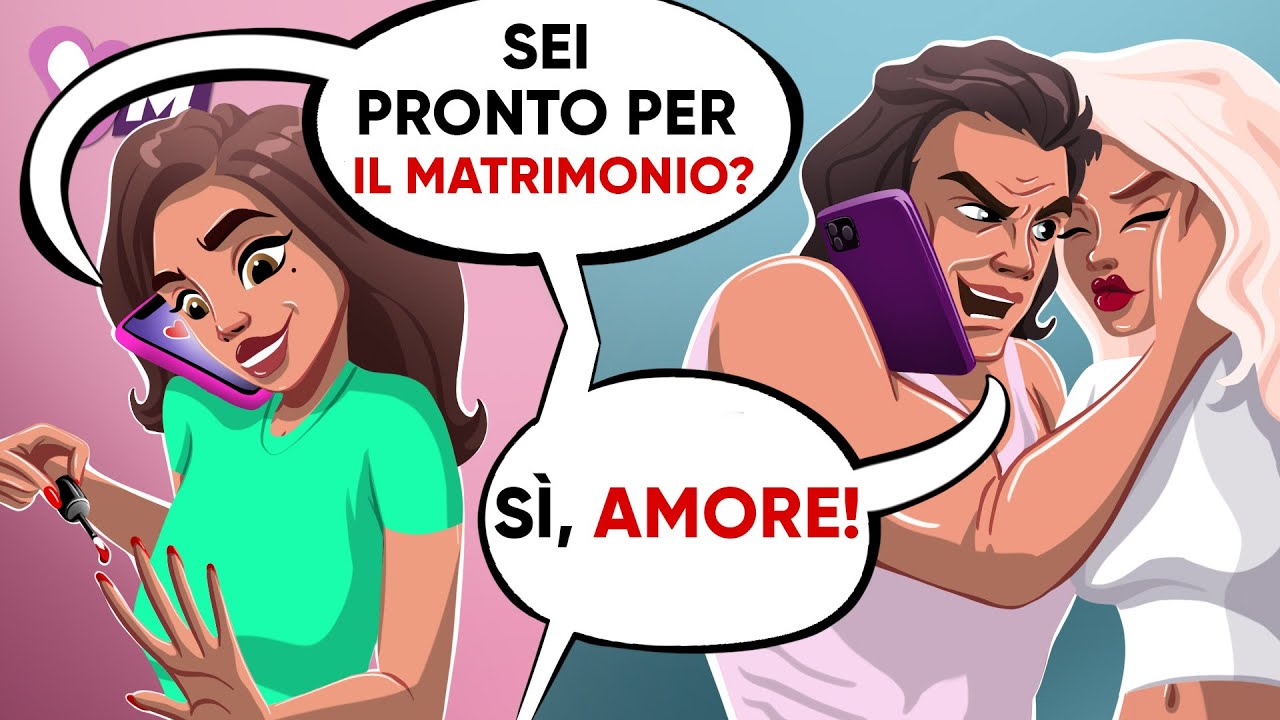 Il mio fidanzato mi ha tradita prima del matrimonio