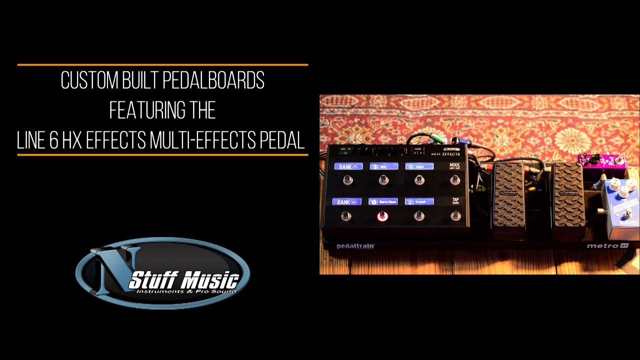 Custom Built Pedalboards from N Stuff Music