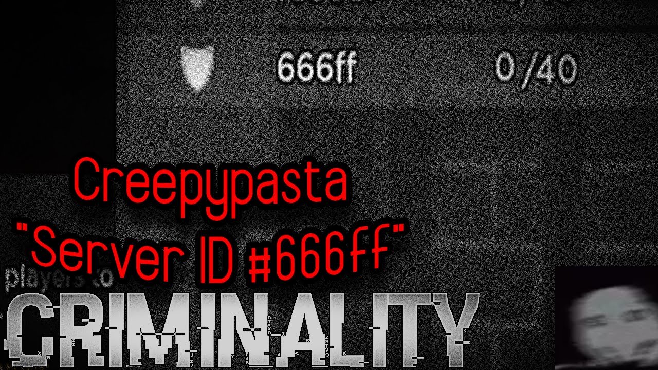 Roblox Criminality Creepypasta - 