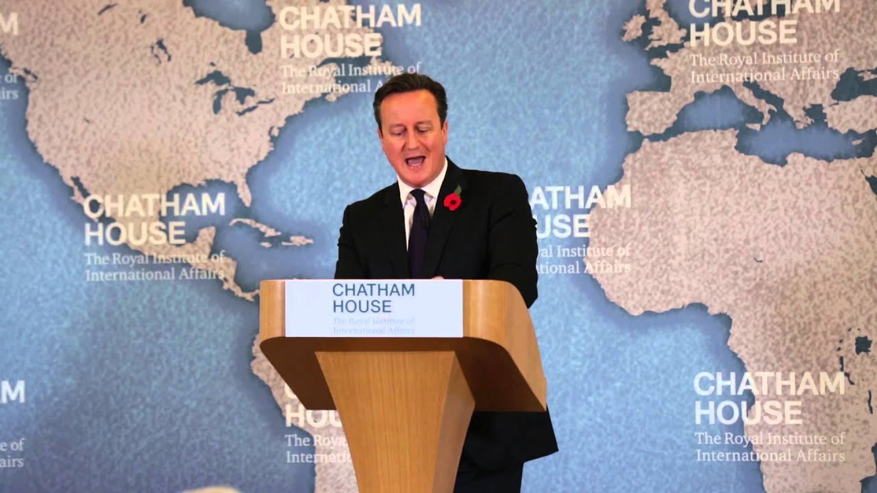 David Cameron on the Future of Britain's Relationship with the EU