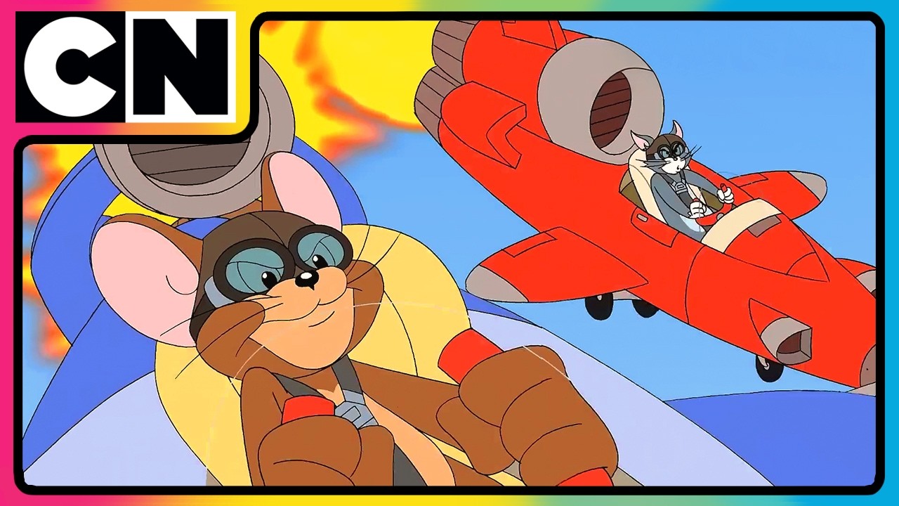 Tom and Jerry 😺🐭| Summer Escape! 🧊| Cat and The Mouse | Funny Cartoon 😍| 