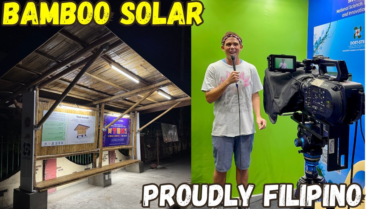 PHILIPPINES SCIENCE AND TECHNOLOGY - Bamboo Solar Waiting Shed