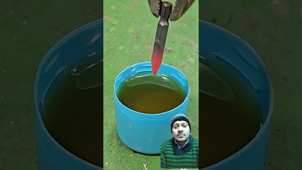 Amazing punch Tool from broken Drill bit 