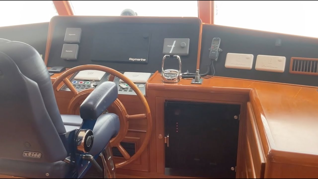 Fleming 55 - le trawler qu'on imagine tous.