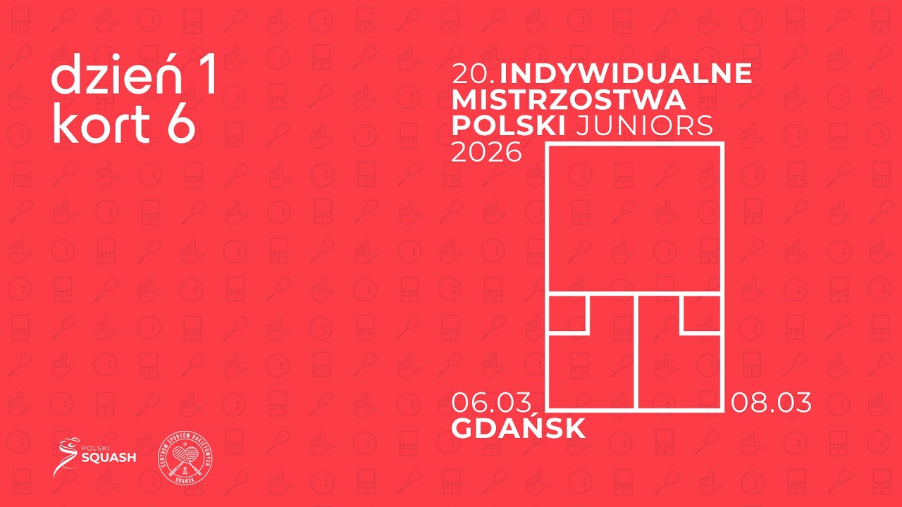 K6 D1 | 20.Indywidualne Mistrzostwa Polski Juniors 2026