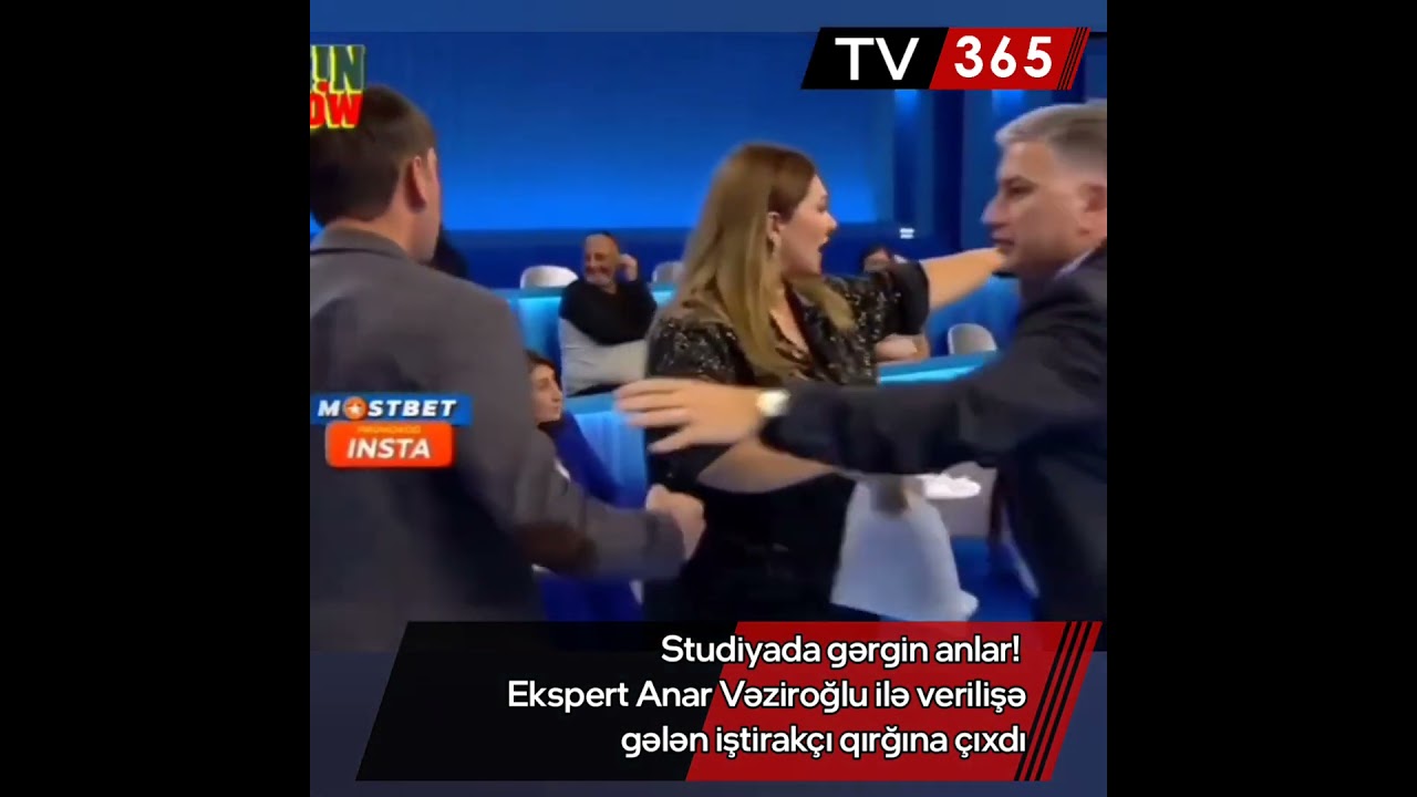 Efirdə dava d&uuml;şd&uuml;, aləm bir-birinə dəydi