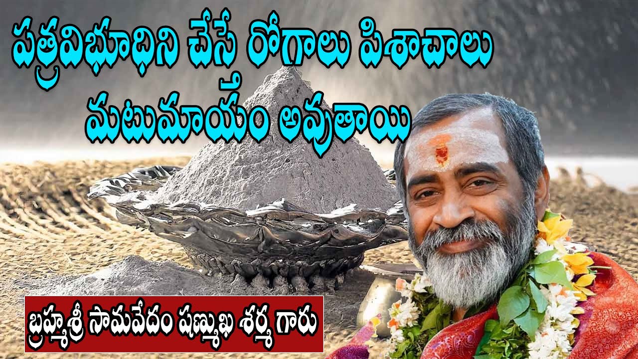 పత్రవిభూధిని చేస్తే రోగాలు పిశాచాలు మటుమాయం అవుతాయి | బ్రహ్మశ్రీ సామవేదం షణ్ముఖ శర్మ గారు #hd9tvsams