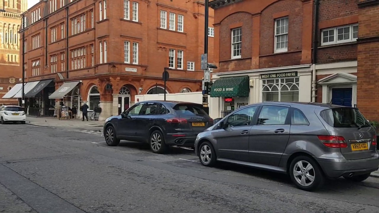 LONDON WALK (2019) --- from GROSVENOR SQUARE to BOND STREET STATION