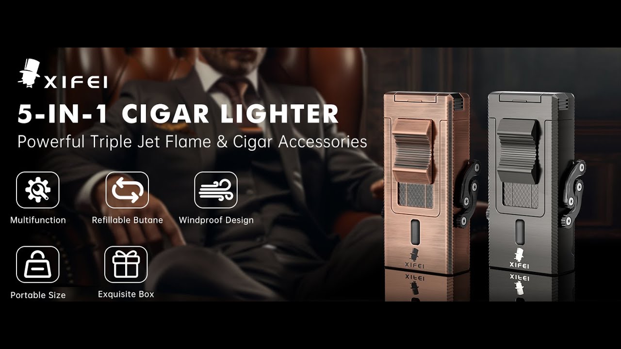 XIFEI 5-in-1 Cigar Lighter