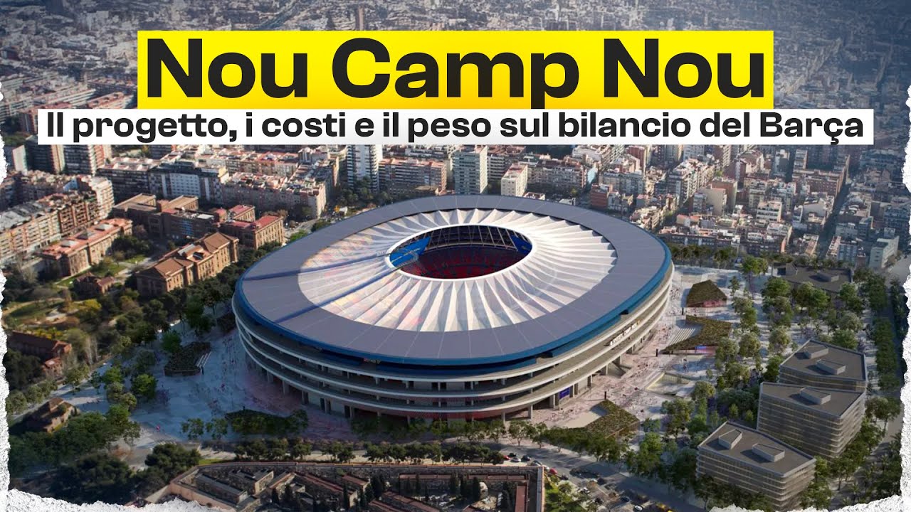Il nuovo CAMP NOU: il progetto, i costi e il peso sul bilancio del BARÇA