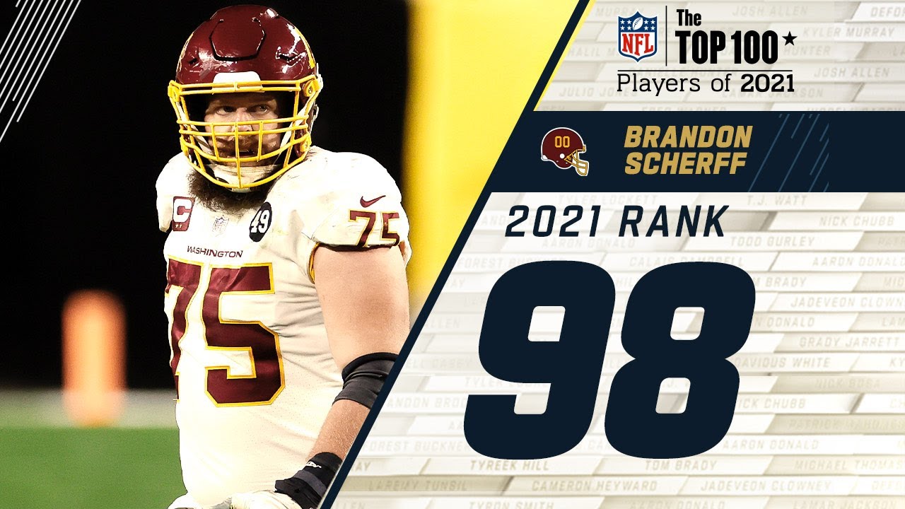 #98: Brandon Scherff (G, Football Team) | Top 100 Players of 2021