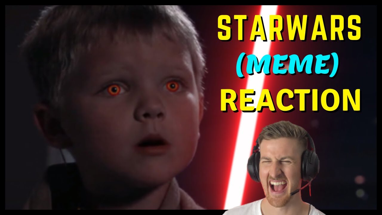 REACTING TO STARWARS MEMES!