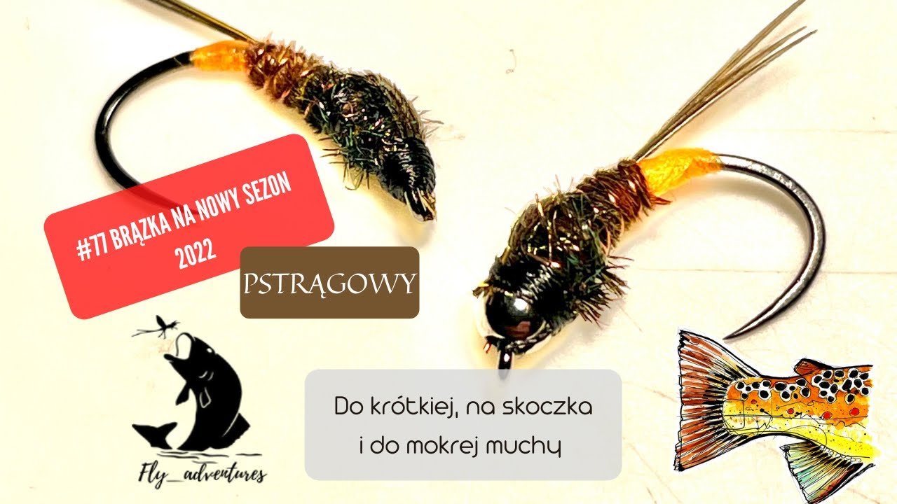 #77 Brązka na nowy sezon pstrągowy 2022r.