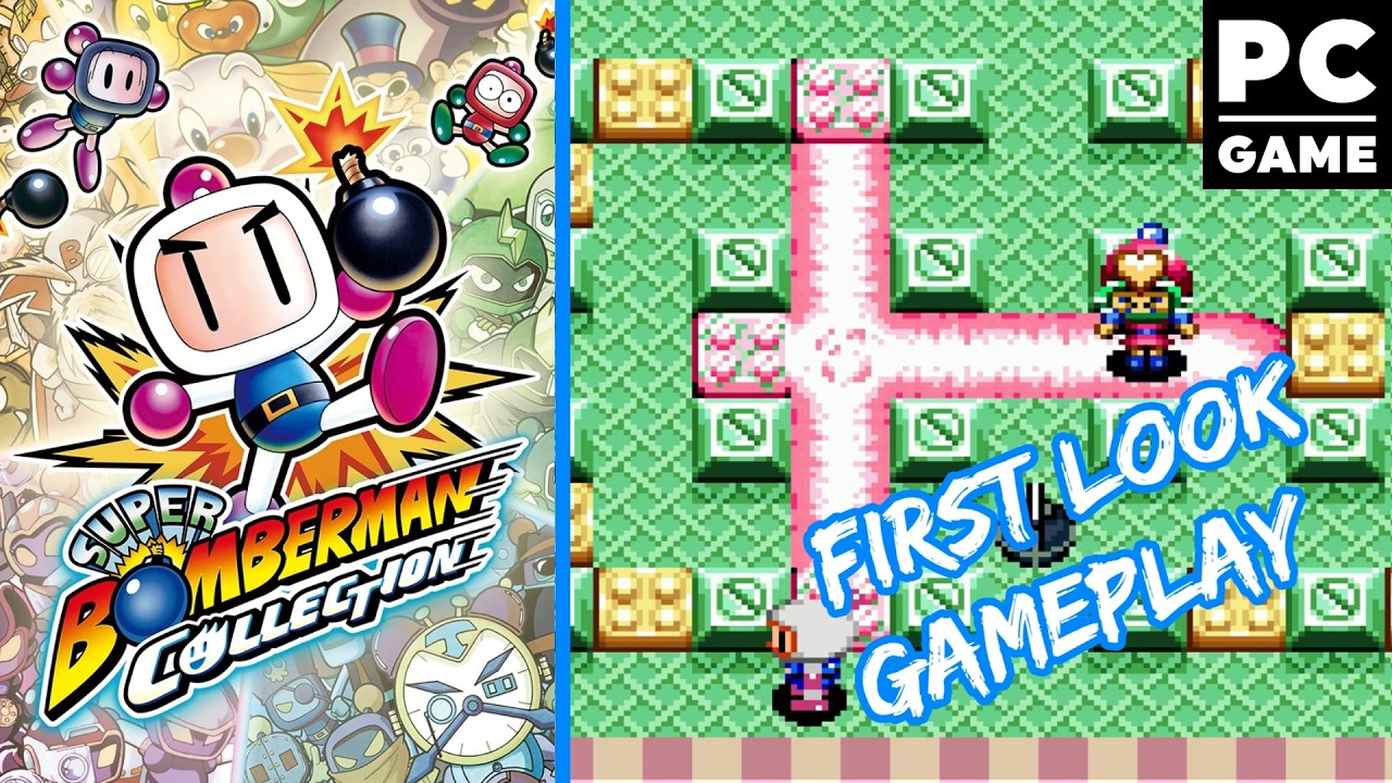 SUPER BOMBERMAN COLLECTION – PC Gameplay