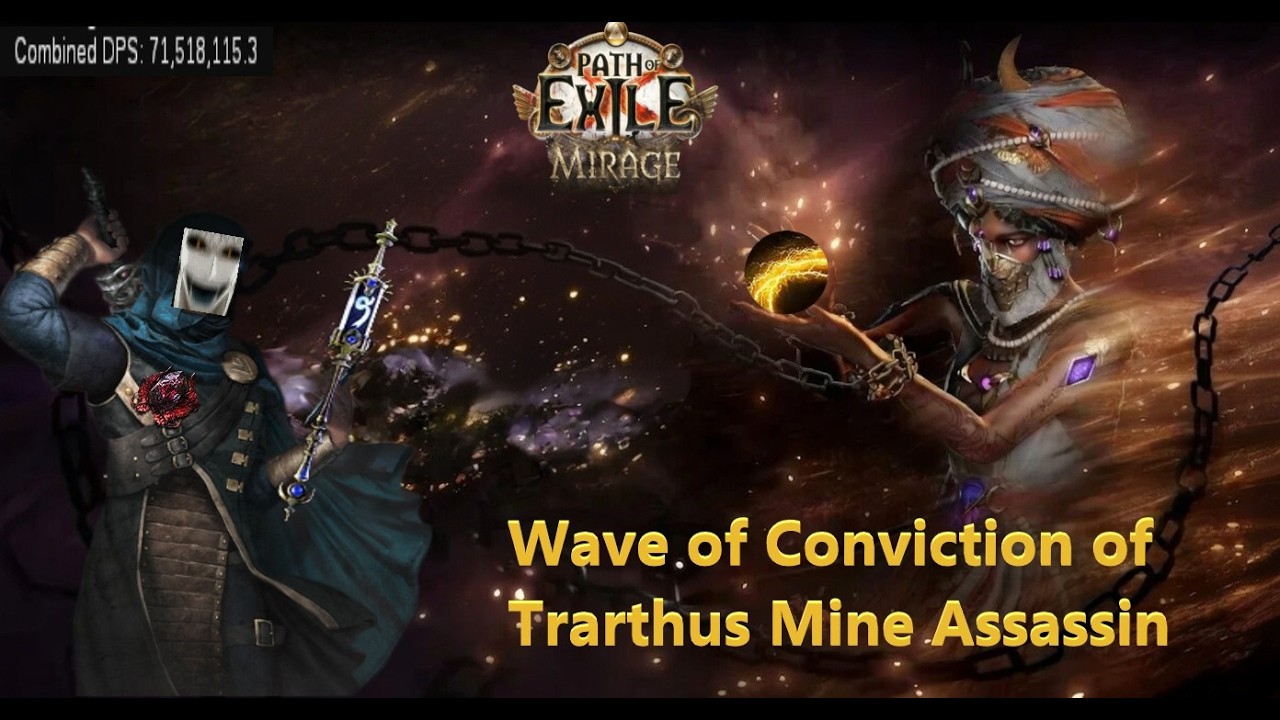 [PoE 3.28]  Wave of Conviction of Trarthus Assassin Starter Build