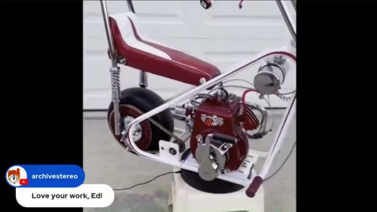 Meet Ed Kubiez - Vintage Mini Bike Enthusiast, Collector and Master Builder