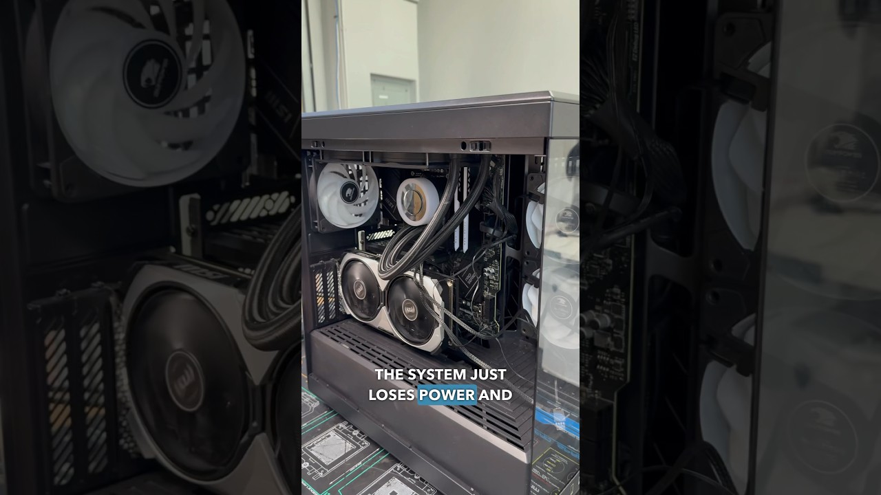 Gaming PC Power Cycle! #pcbuild #gamingcomputer #gamingpc #repair #pcrepair #computerrepair