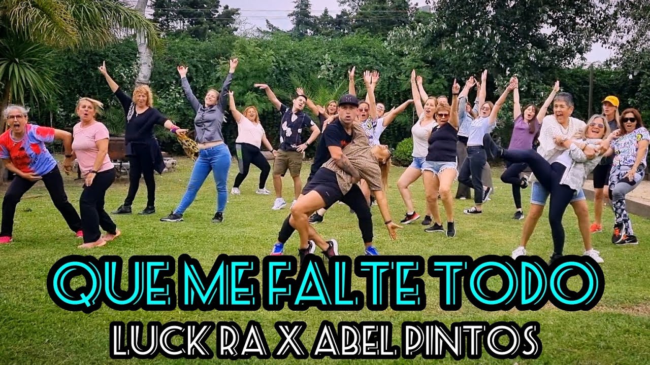 QUE ME FALTE TODO - Luck Ra y Abel Pintos 😍/ Zumba ⚡️😁 / Coreografía Salu Ferreyra 🥹🫶