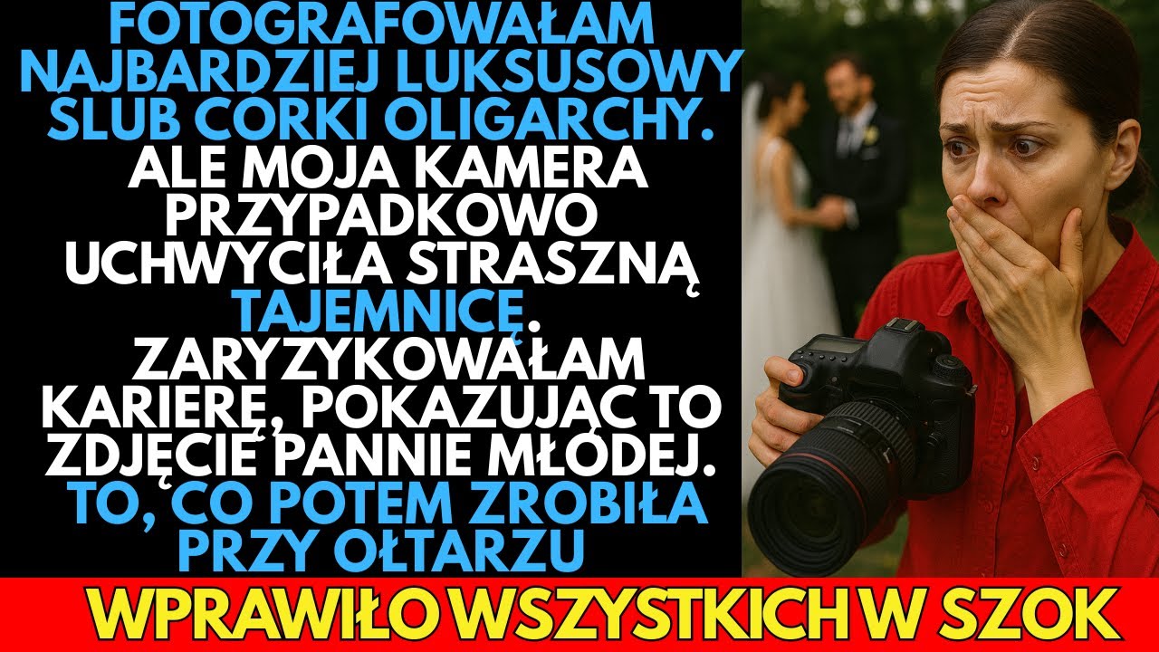 Nikt się nie spodziewał,że PANNA młoda zrobi TO przy 300gościach.Kamera uchwyciła straszną tajemnicę