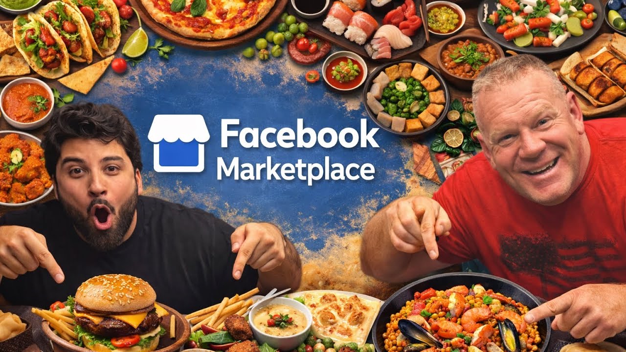FACEBOOK MARKETPLACE FOOD!! YOU HAVE TO TRY!  #facebookmarketing #fyp #newvlog #food #scary 
