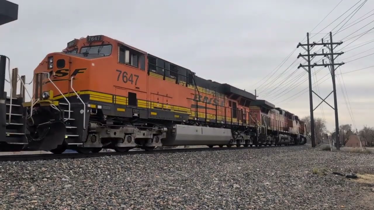 Semi trucks, freight trains and some foreign power!
