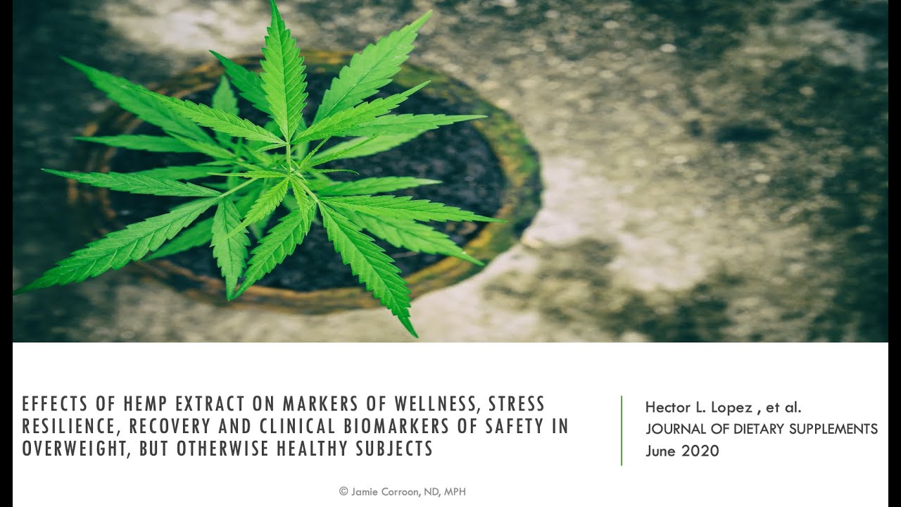 Does a CBD-rich extract improve sleep and increase stress resilience?
