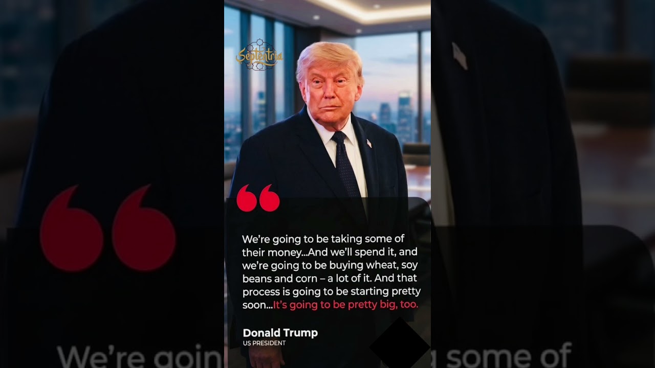 Trump: Iran's Unfrozen Assets Will Buy US Corn, Wheat & Soybeans | Septentria News