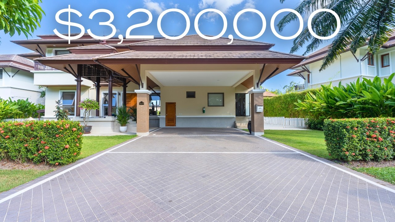Inside a $3,200,000 Luxury golfside villa in Phuket