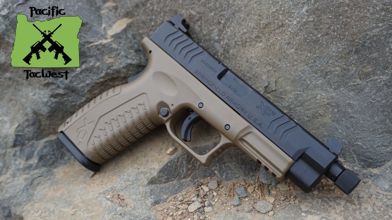 Range Test: Springfield Armory XDM Threaded Barrel FDE