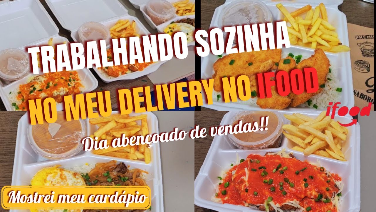 GANHE DINHEIRO EM CASA TRABALHANDO SOZINHA NO DELIVERY