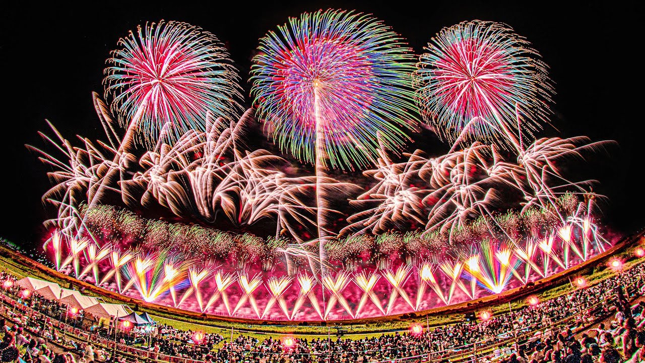 おうちで花火 第1弾 神明の花火 2019 - amazing fireworks display for people staying at home vol.1 Shinmei -