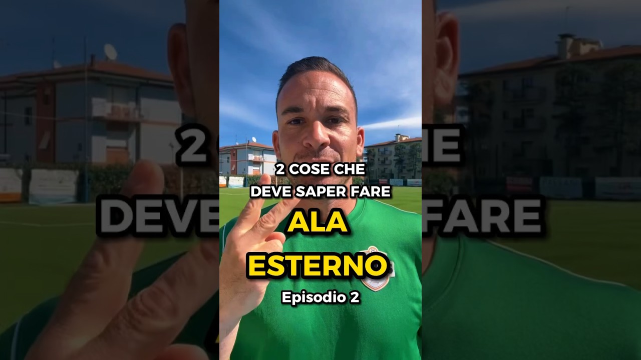 Allenamento Individuale Esterno di Centrocampo 
