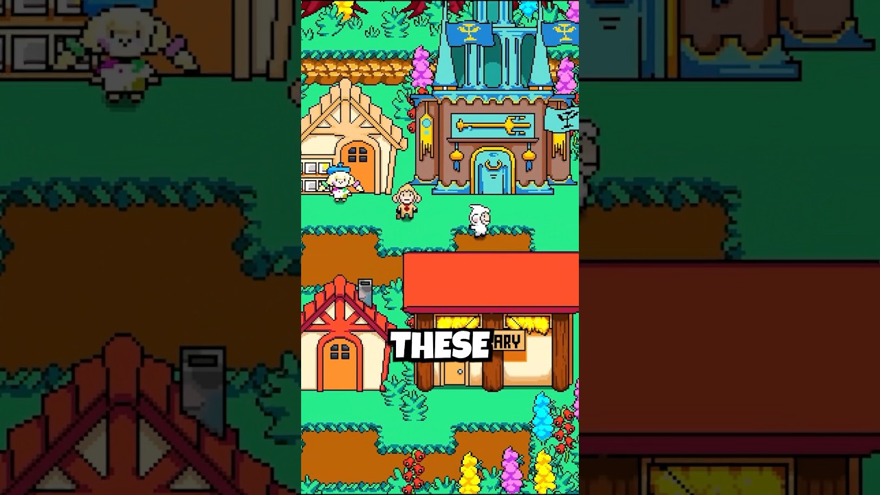 An RPG with a town like Animal Crossing #nintendo #indiegame #jrpg