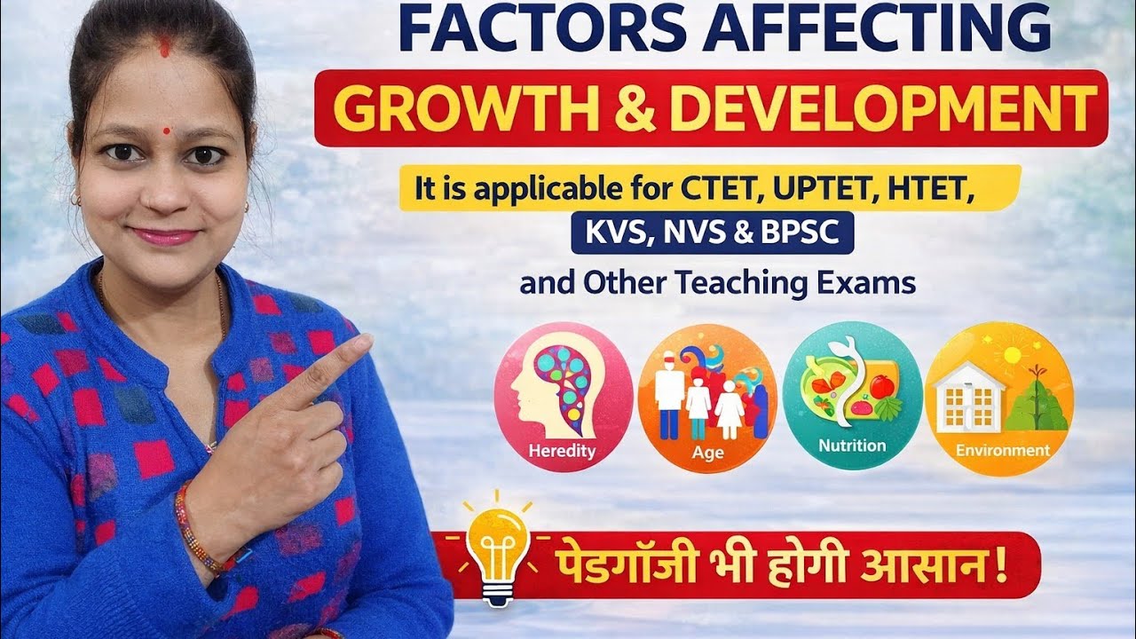 Factors Affecting Growth and Development - CDP important topic