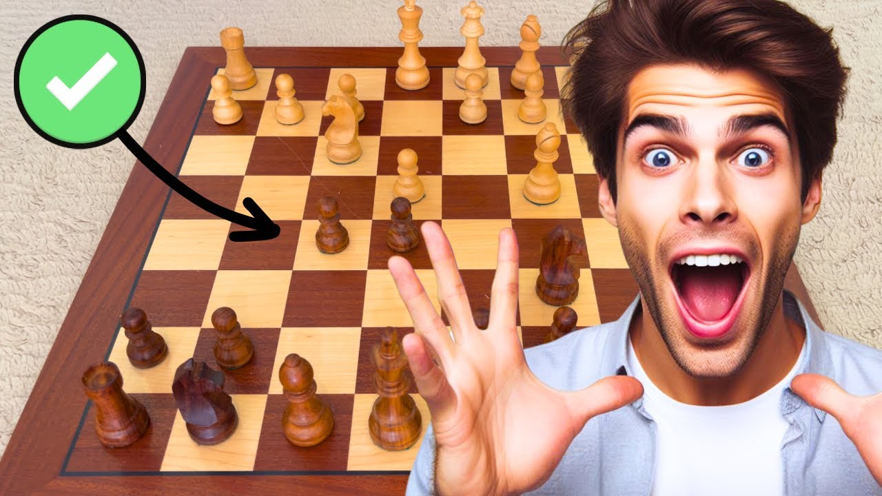 GANA el 99% de TUS PARTIDAS de AJEDREZ (Gambito Rousseau)