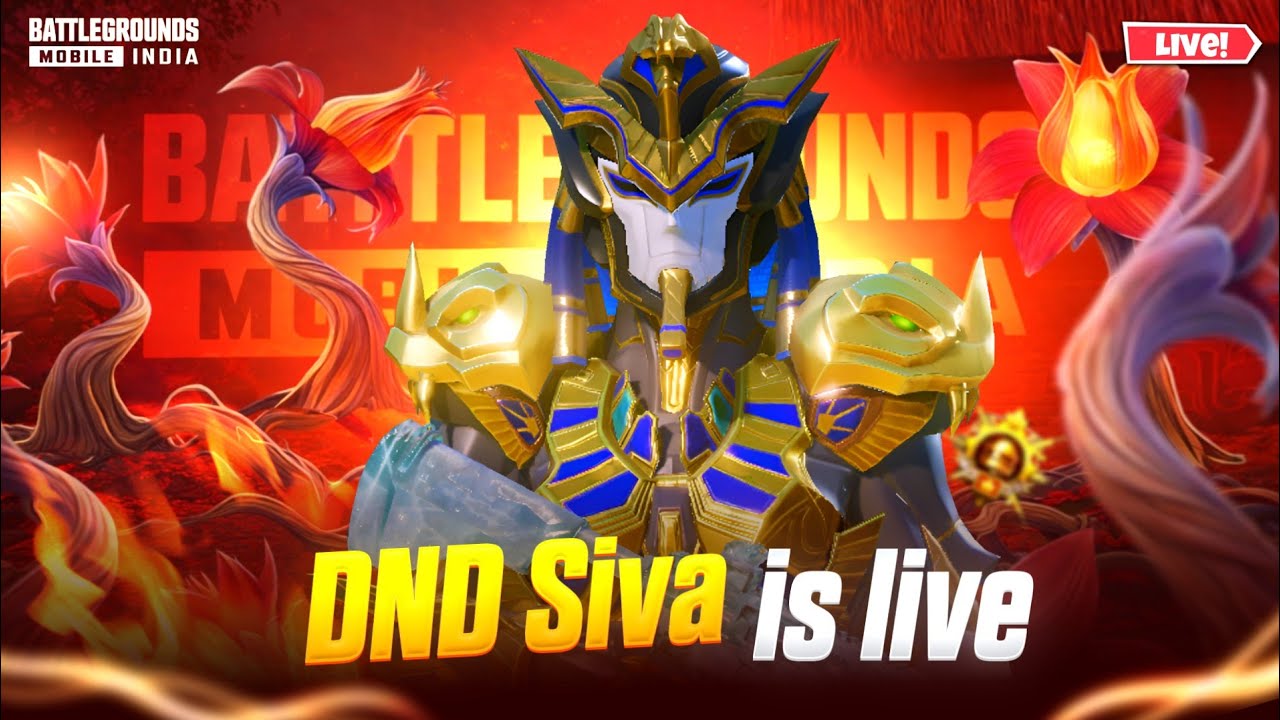 Discipline = Success😉 DND Siva Live #bgmifacecam #dndsiva #pubg #bgmi #bgmishortslive #dndsivaislive